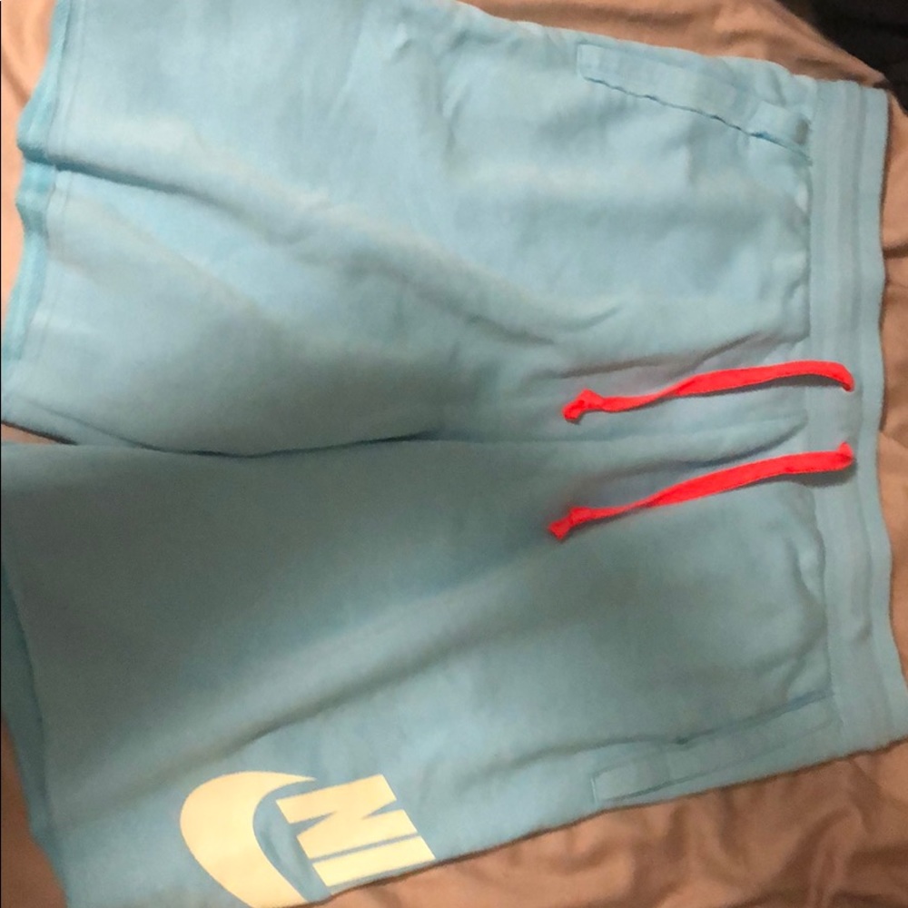 Blue Nike shorts men’s size Large